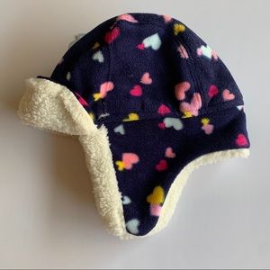 Cat & Jack kid’s Winter Navy Fleece Hat/Size: OS